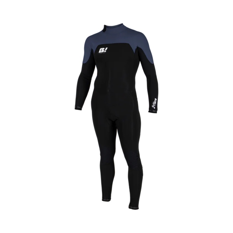 Buell Men’s 4/3 backzip RBZ Stealth Mode Fullsuit – Black/Slate