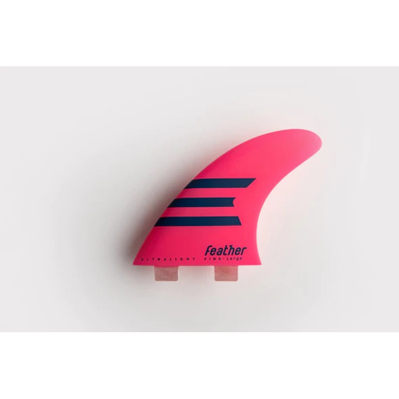 FEATHER FINS ULTRALIGHT EPOXY HC PINK. DUAL TAB