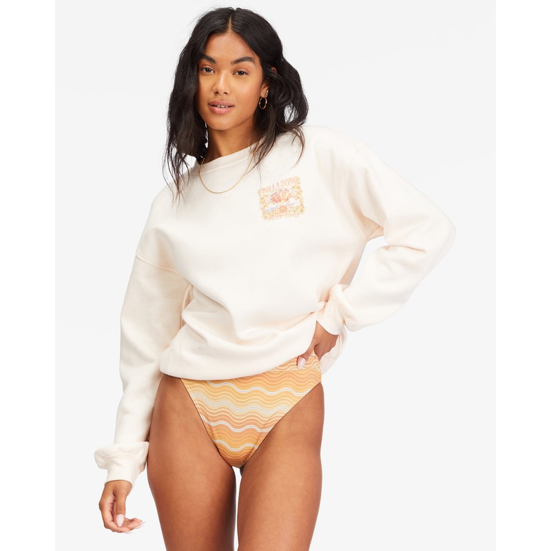 Billabong Better Together Sweatshirt-Sweet Cream