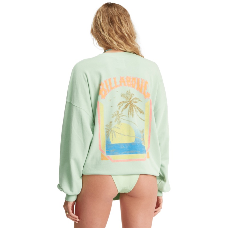 Billabong Ride In Sweatshirt-Honey Dew