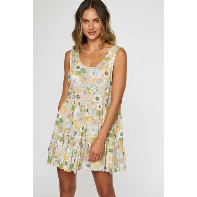 O’Neill Linnet Printed Dress-Mimosa
