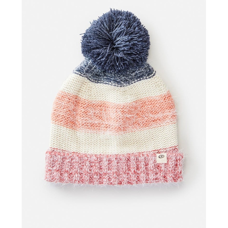 Rip Curl Surf Treehouse Pom Pom Beanie-Multico