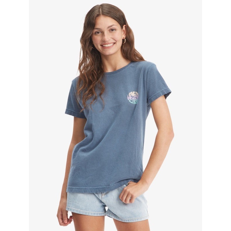 Roxy Waves Of Change Tee-Turbulence