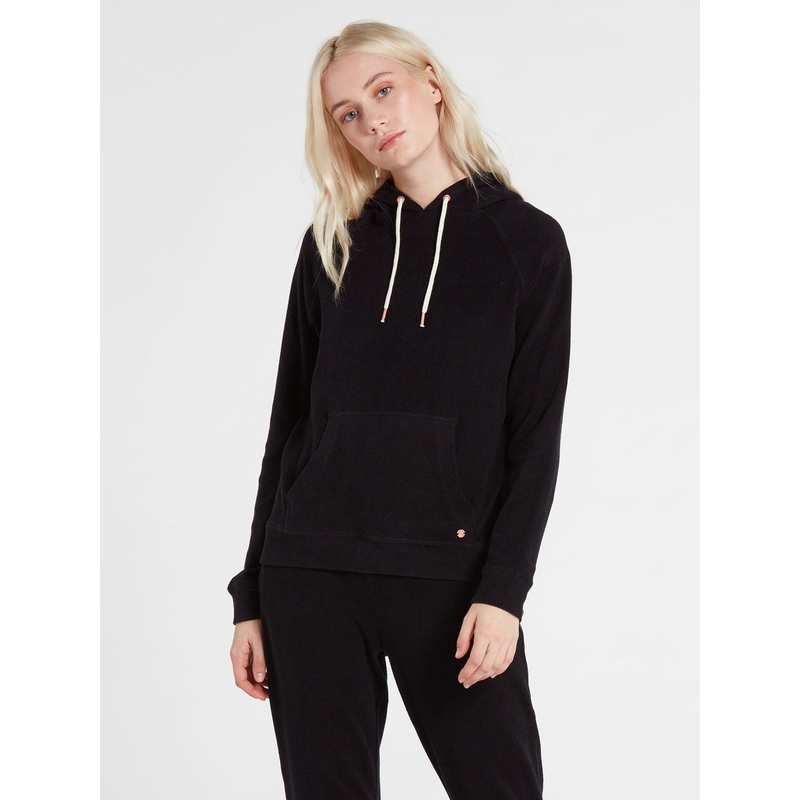 Volcom Lil Hooded Sweatshirt-Black