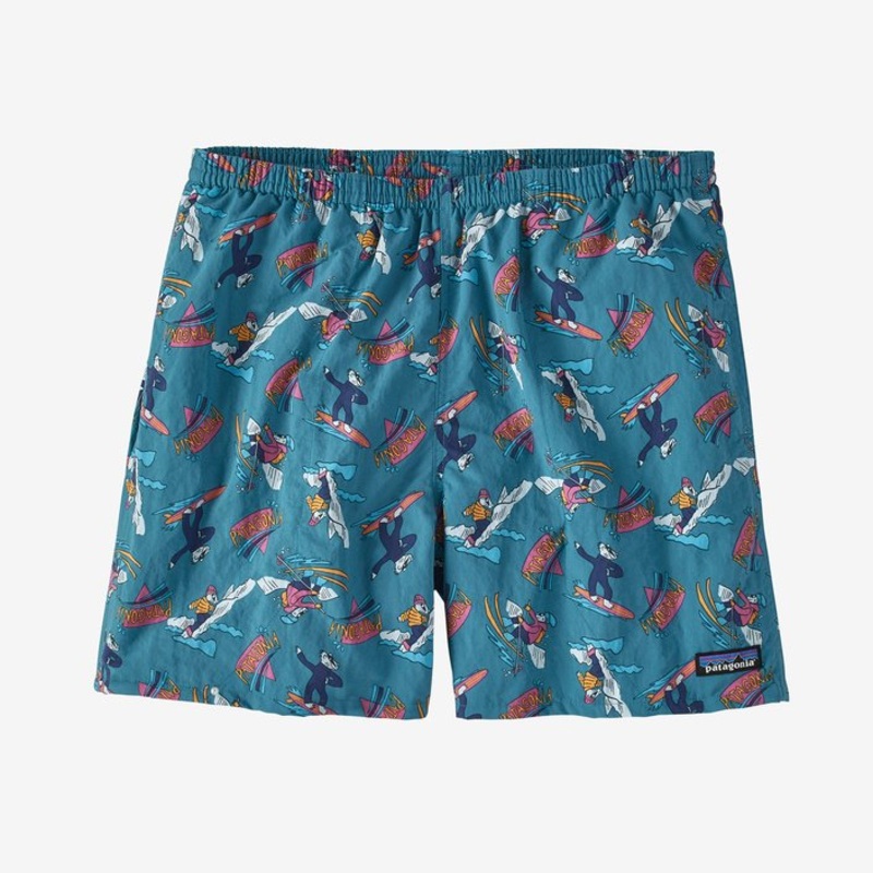 Patagonia M’s Baggies Shorts-Mr. Badger: Wavy Blue