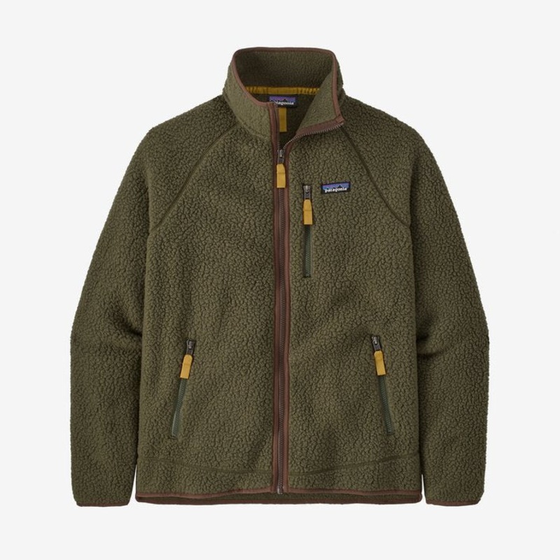 Patagonia M’s Retro Pile Jacket-Basin Green