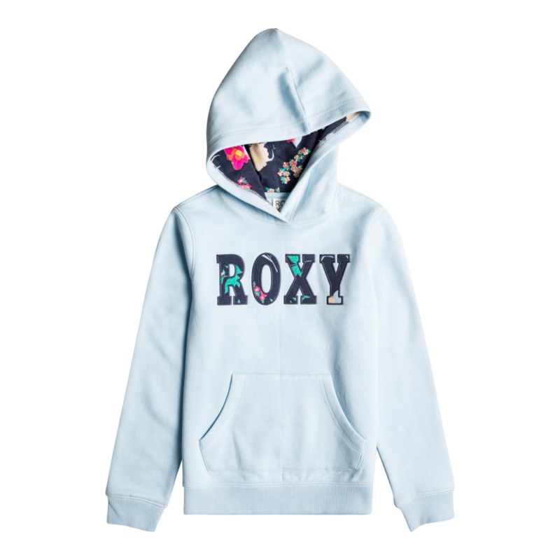 Roxy Hope You Know Sweatshirt-Cool Blue
