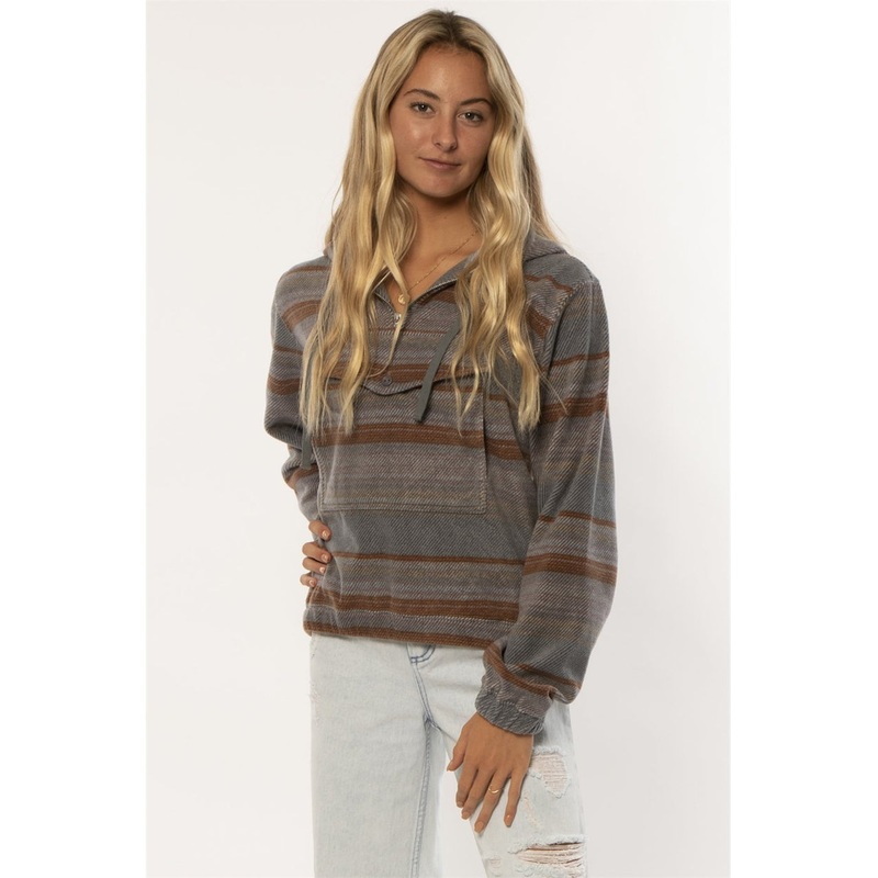 Sisstr Moonrise Woven Fleece L/S Shirt-Seaweed