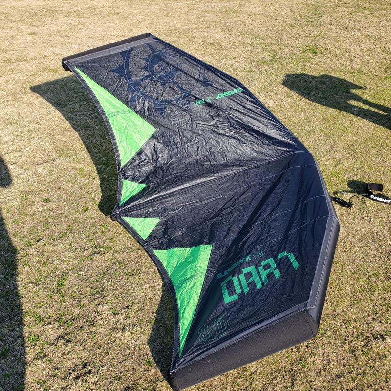 USED Slingshot Dart V1 Wing-Black-3m