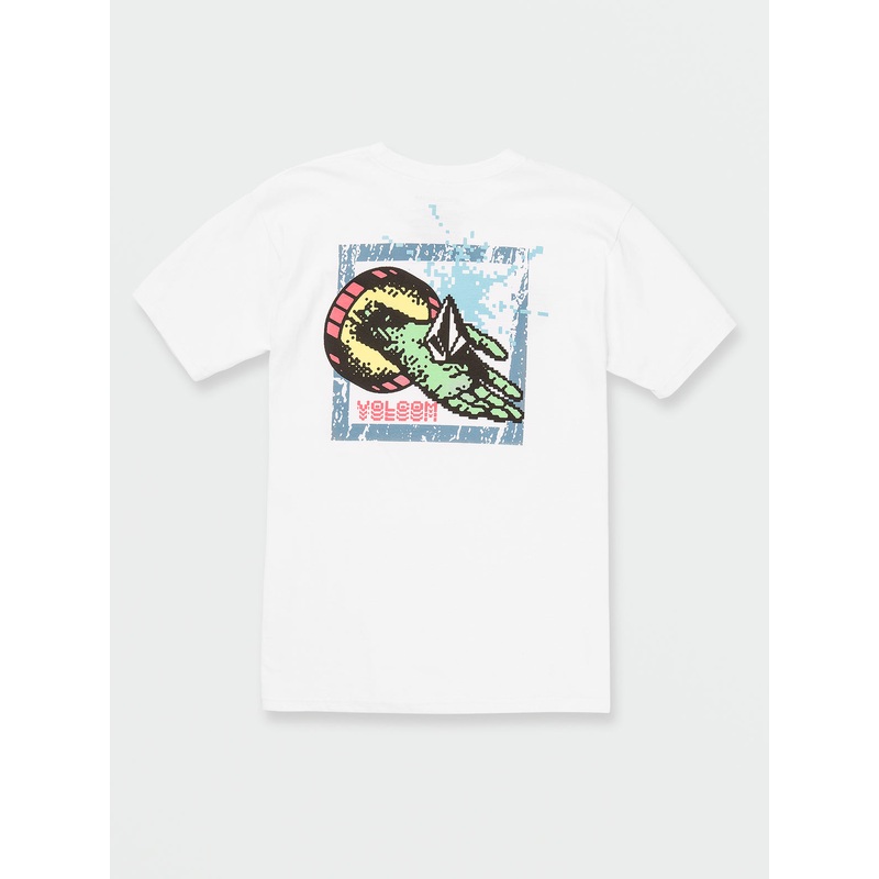 Volcom Digital Dimension Tee-White