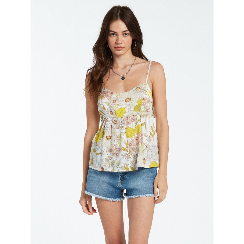 Volcom Happy Clouds Tank-Multi