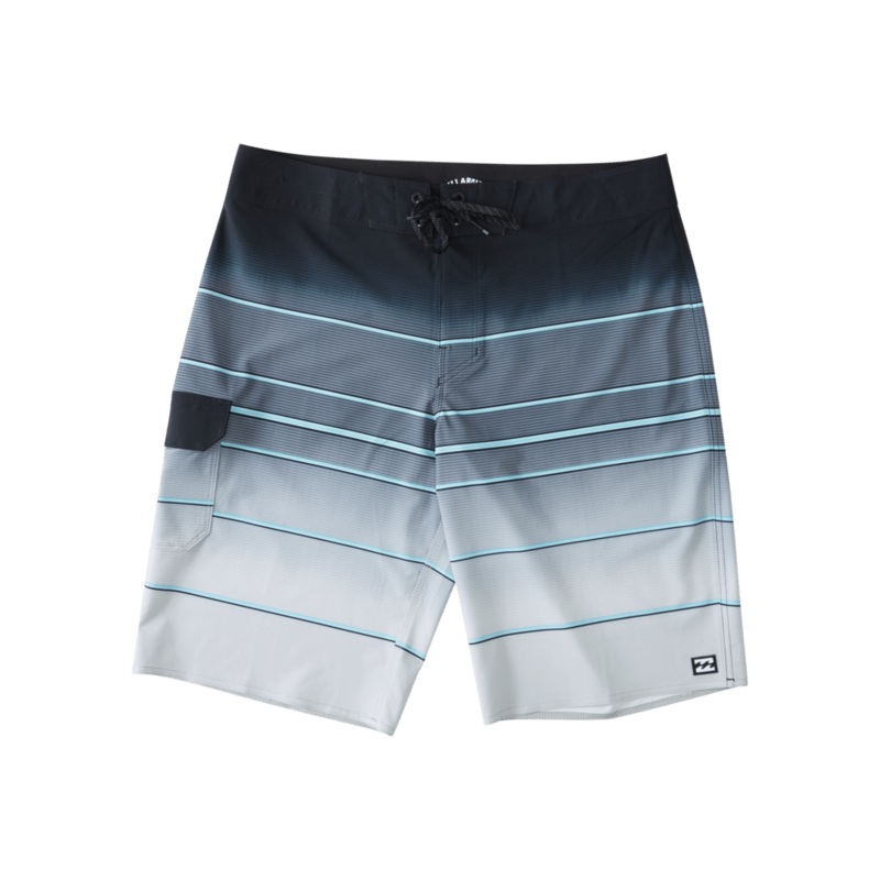 Billabong All Day Stripe Pro Kids Boardshorts-Stealth
