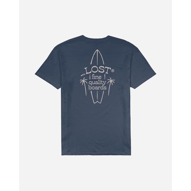 Lost Finer Things Vintage Dye Tee-Indigo