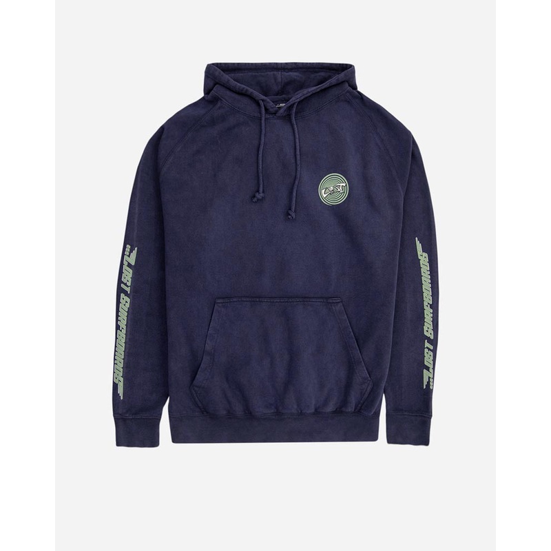 Lost Surfboards Raglan Sweatshirt-Vintage Navy