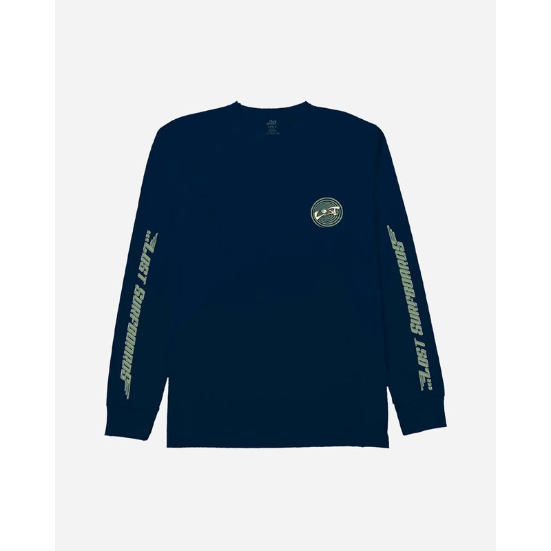 Lost Team Lost L/S Tee-Navy