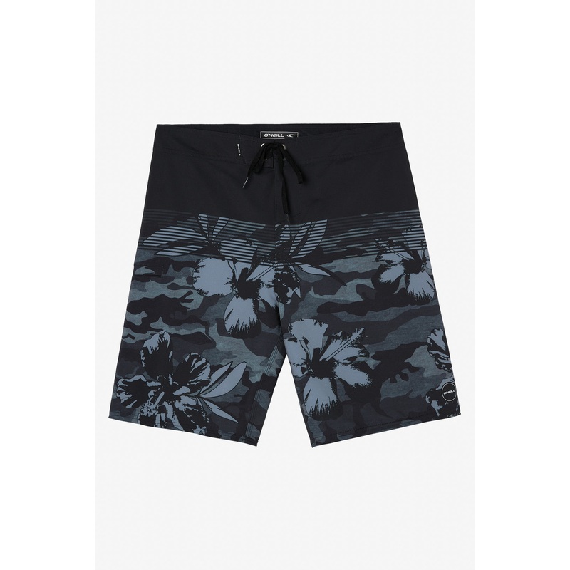 O’Neill Hyperfreak Boardshorts-Black Camo