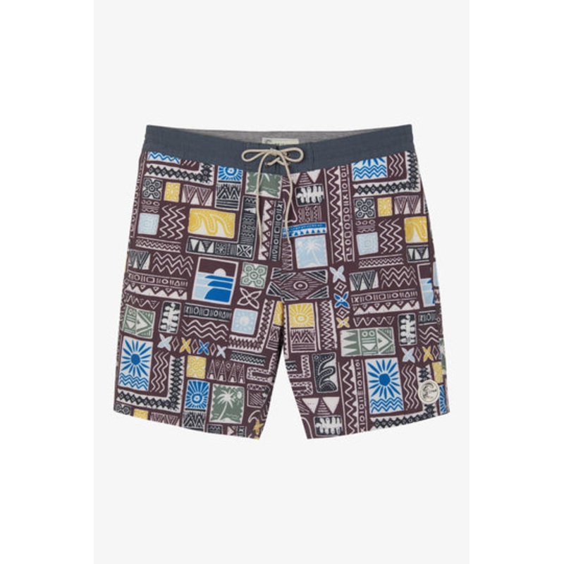 O’Neill Mythic Lines Cruzer Boardshorts-Huckleberry