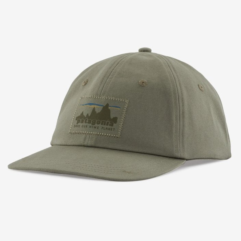 Patagonia 73 Skyline Trad Hat-Garden Green