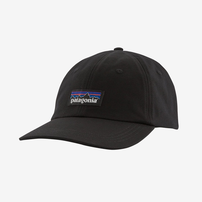 Patagonia P-6 Label Trad Hat-Black