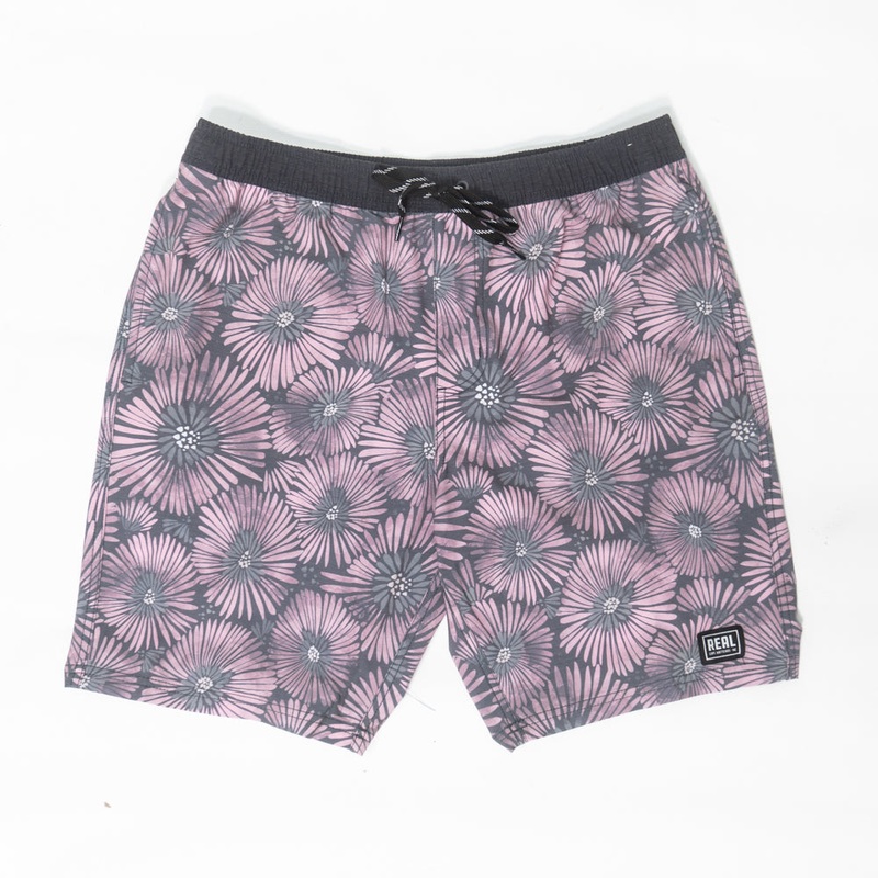 REAL Prosper Volley Boardshorts-Grey