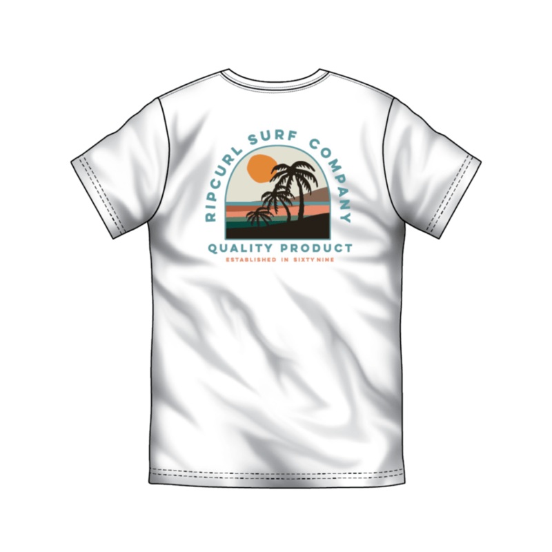 Rip Curl Baja Daze Tee-White