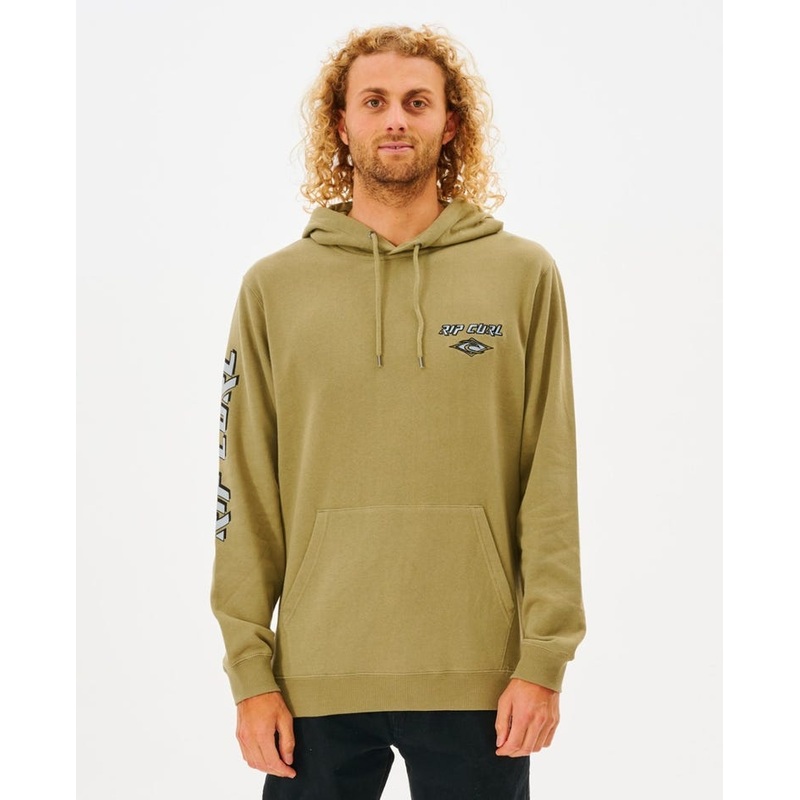 Rip Curl Fade Out Hooded Sweatshirt-Washed Moss