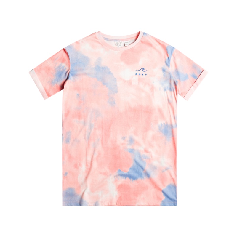 Roxy Better Than Words Print Tee-Tropical Peach