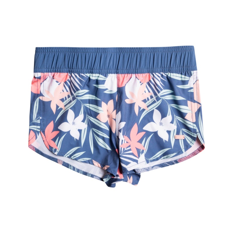 Roxy Girly Shorty Boardshorts-Bijou Blue