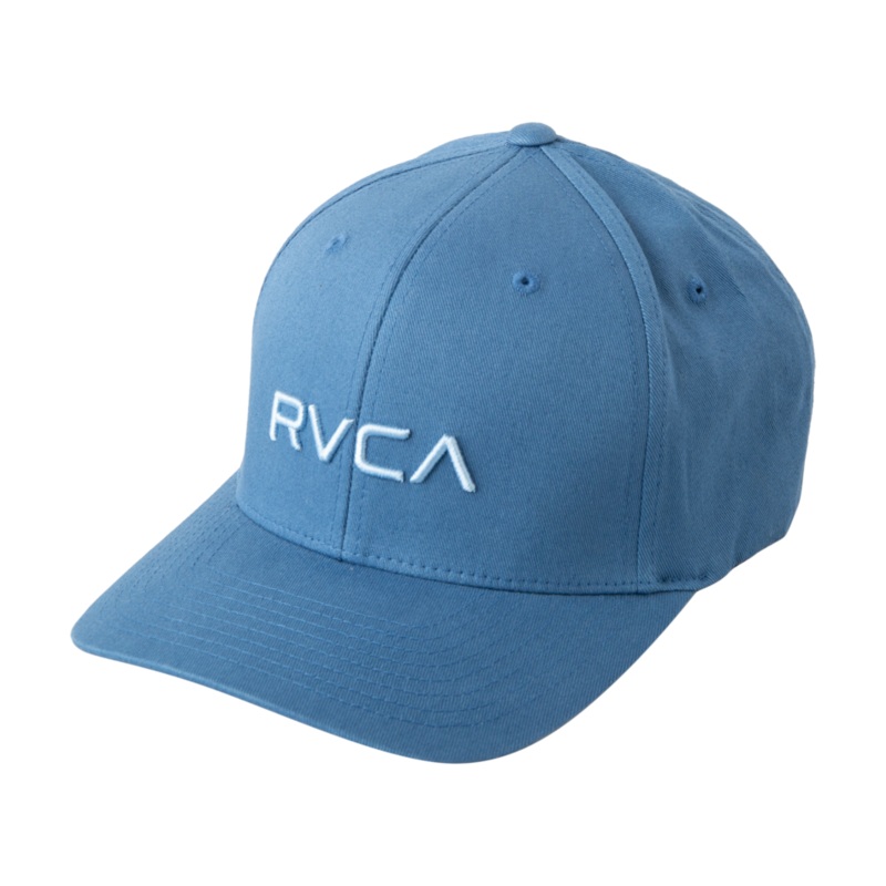 RVCA Flex Fit Hat-Deep Ocean