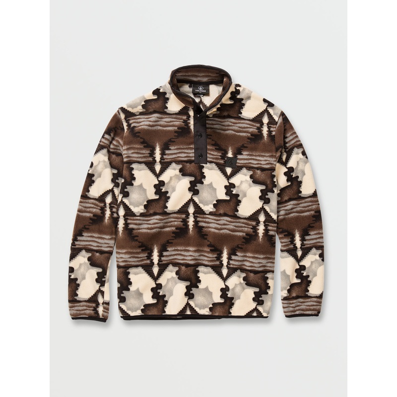 Volcom Error92 Mock Neck Jacket-Whitecap Grey