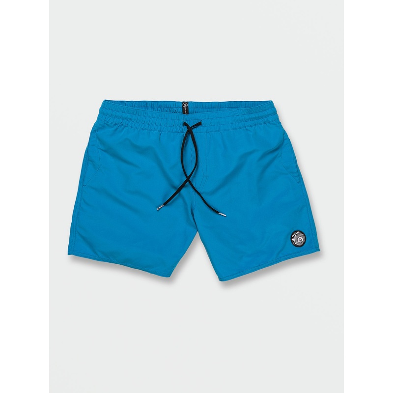 Volcom Lido Solid 16″ Boardshorts-Maliblue