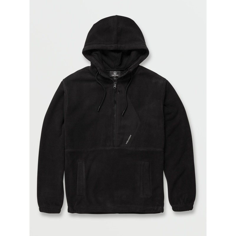 Volcom Unerstand Half Zip Jacket-Black