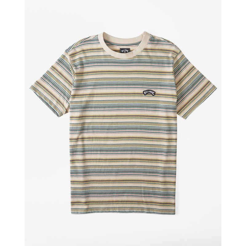 Billabong Baja Crew Tee-Chino