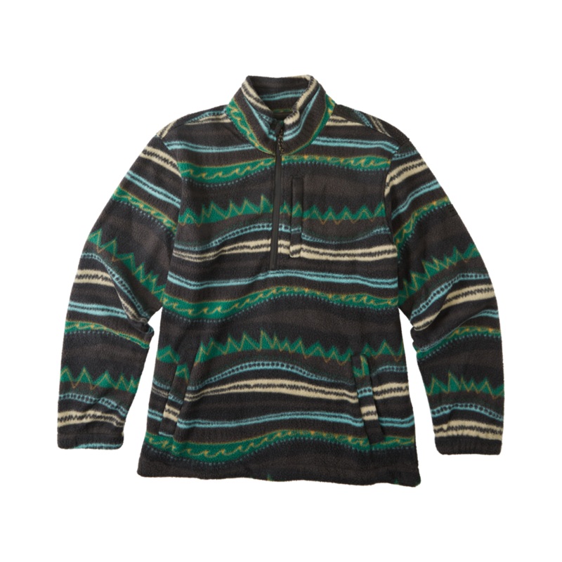 Billabong Boundary Mock Neck Jacket-Black