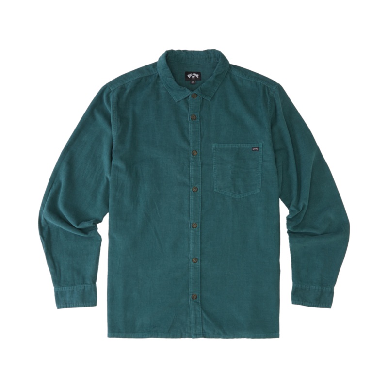 Billabong Bowie Cord L/S Shirt-Cypress