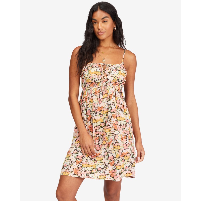 Billabong Feelin Blue Dress-Multi