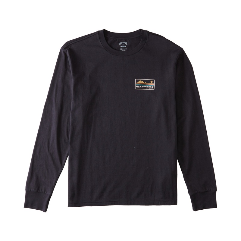 Billabong Range L/S Tee-Washed Black