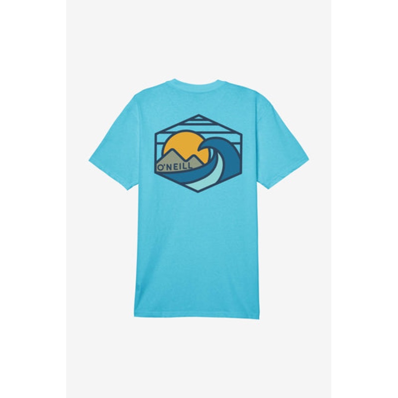 O’Neill Glassy Tee-Aquarius Htr