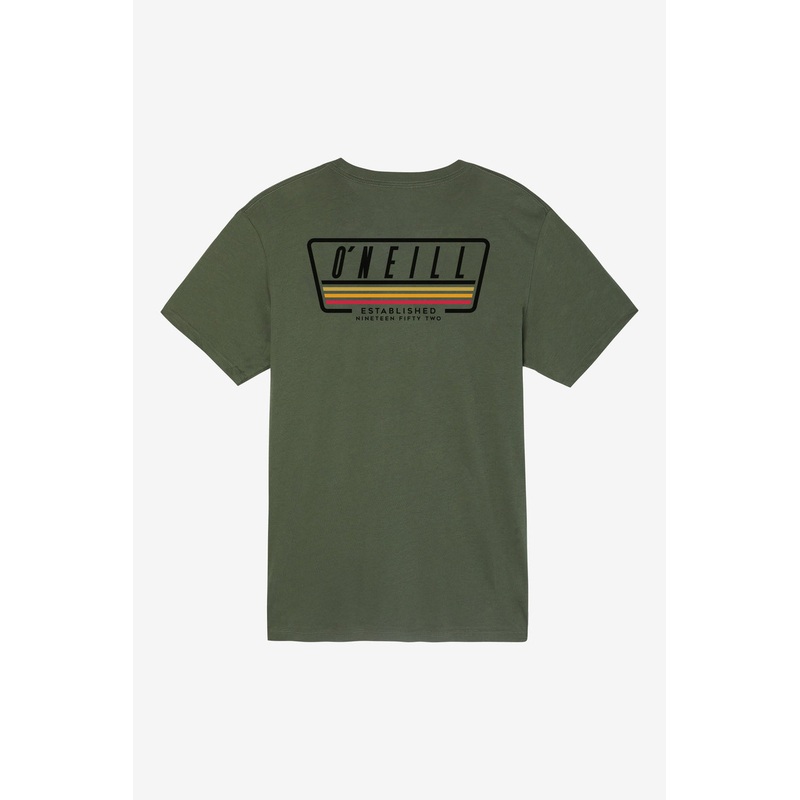 O’Neill Headquarters Tee-Dark Olive