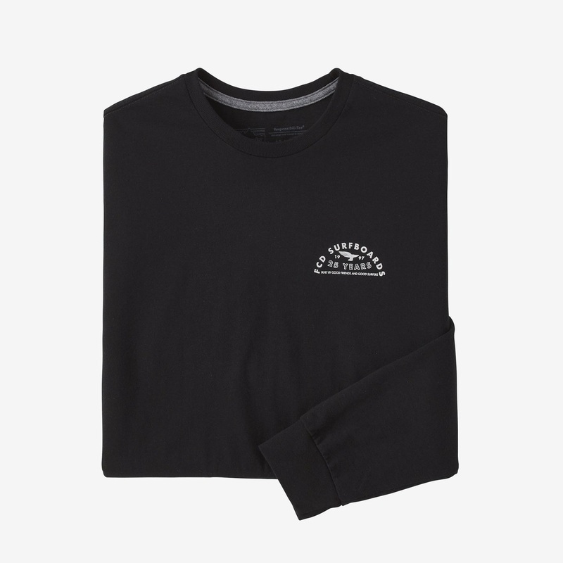 Patagonia M’s L/S FCD 25 Years Responsibili-Tee-Black