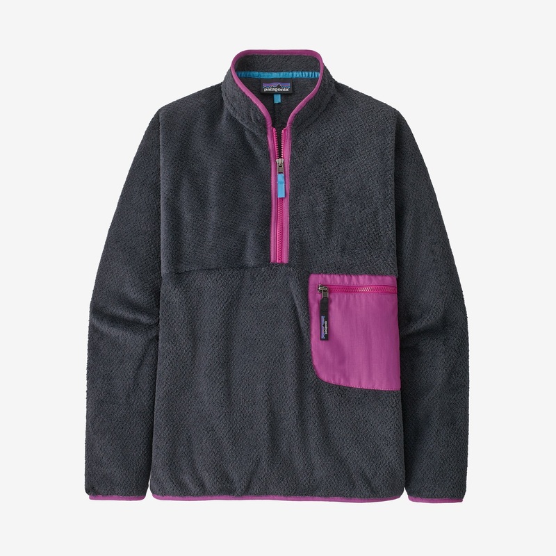 Patagonia W’s Re-Tool 1/2 Zip P/O Jacket-Pitch Blue