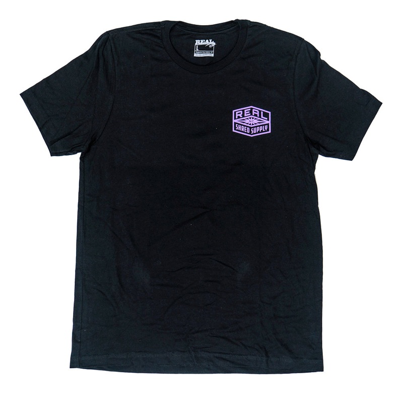 REAL Shred Supply Tee-Black