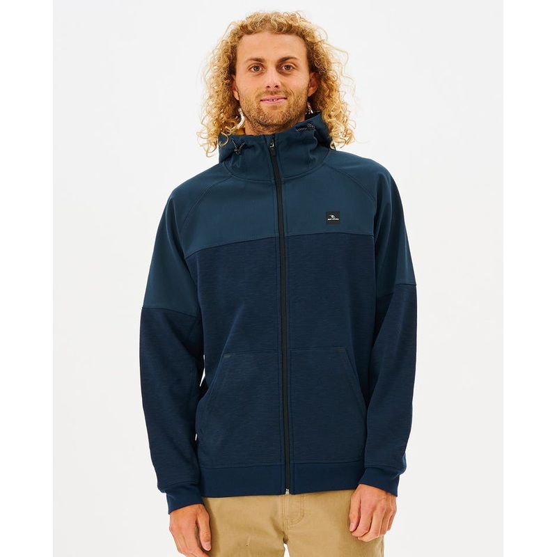 Rip Curl Anti Series Viral Zip Jacket-Dark Navy