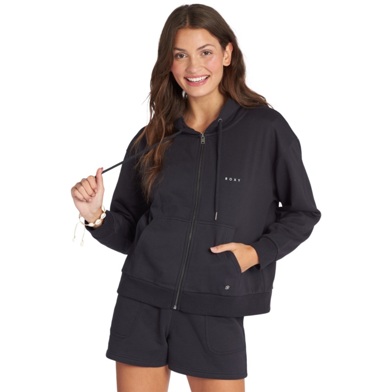 Roxy Evening Hike A Sweatshirt-Anthracite
