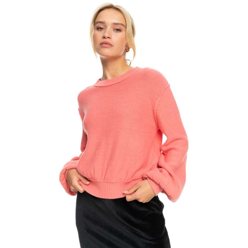 Roxy Loft Music Sweater-Tea Rose