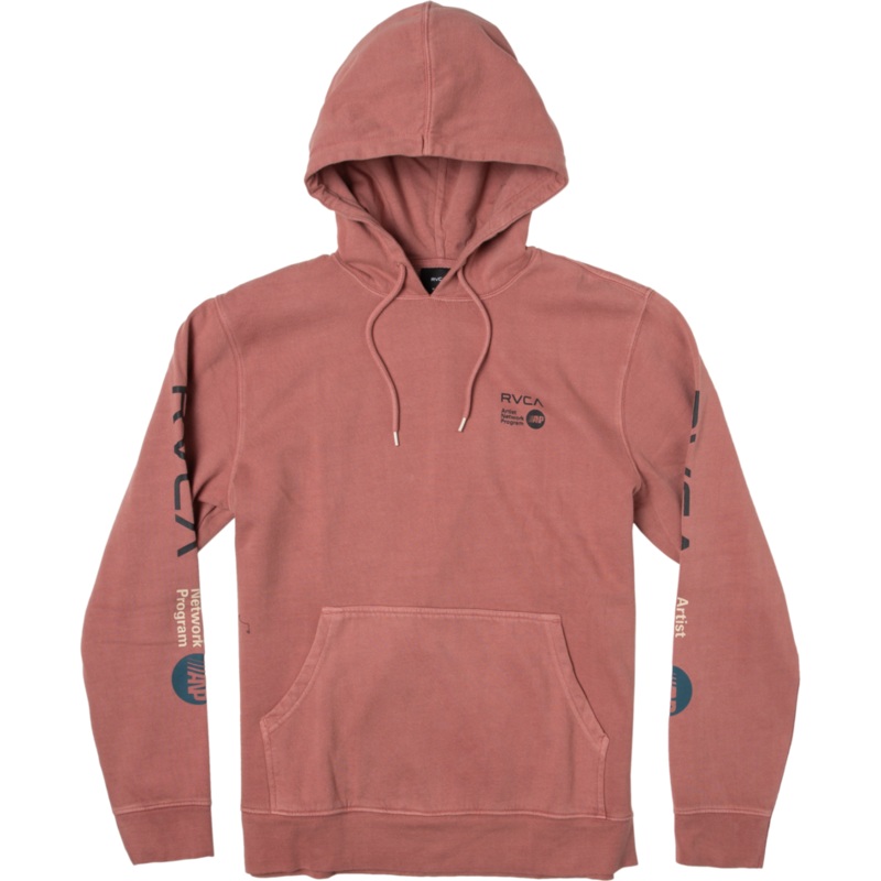 RVCA ANP Pigment Hooded Sweatshirt-Chai