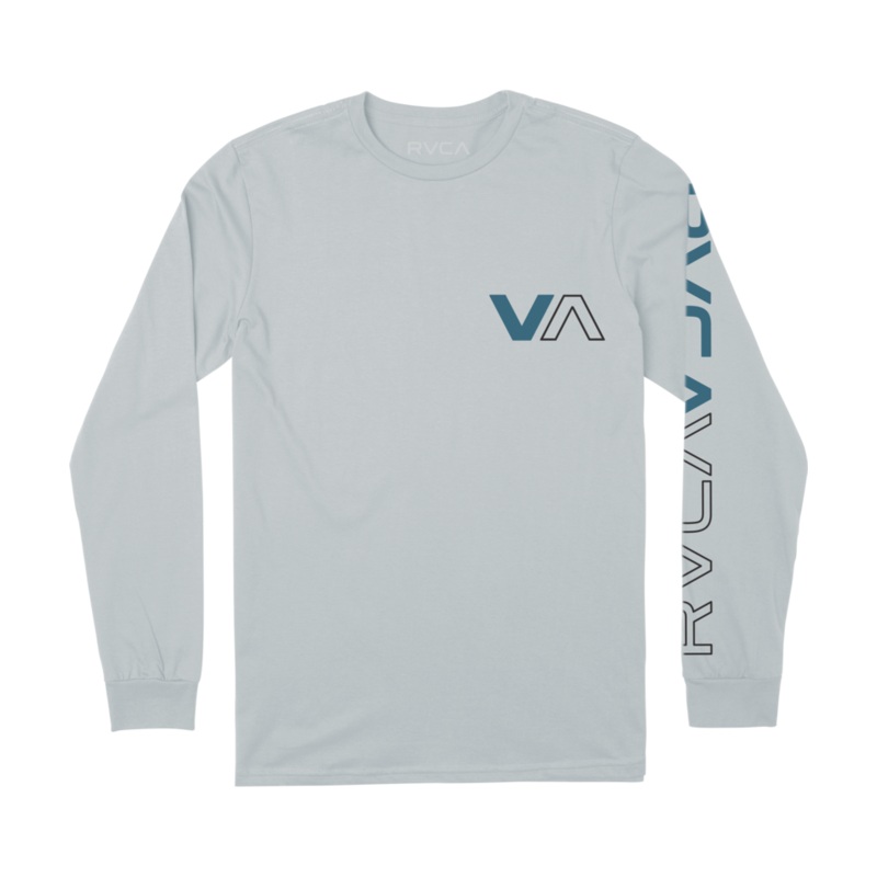 RVCA Halfway L/S Tee-Mirage