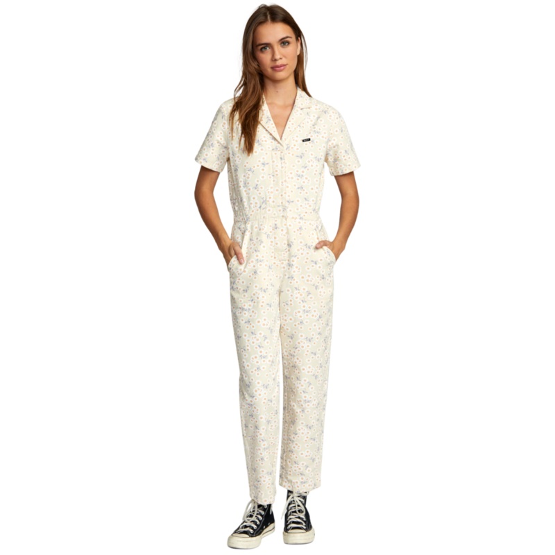 RVCA Nightshift Jumpsuit-Afterglow