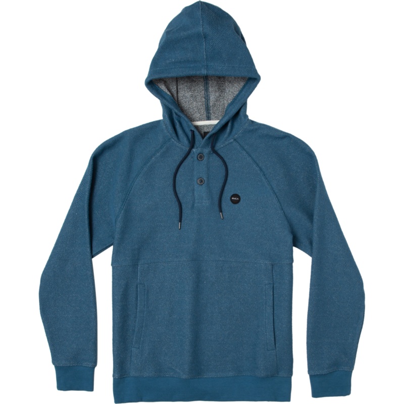 RVCA Port Pullover Sweatshirt-Dark Denim