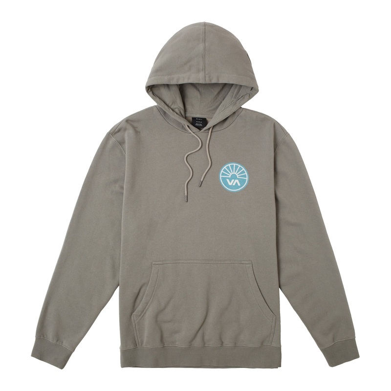 RVCA Progress Hooded Sweatshirt-Aloe